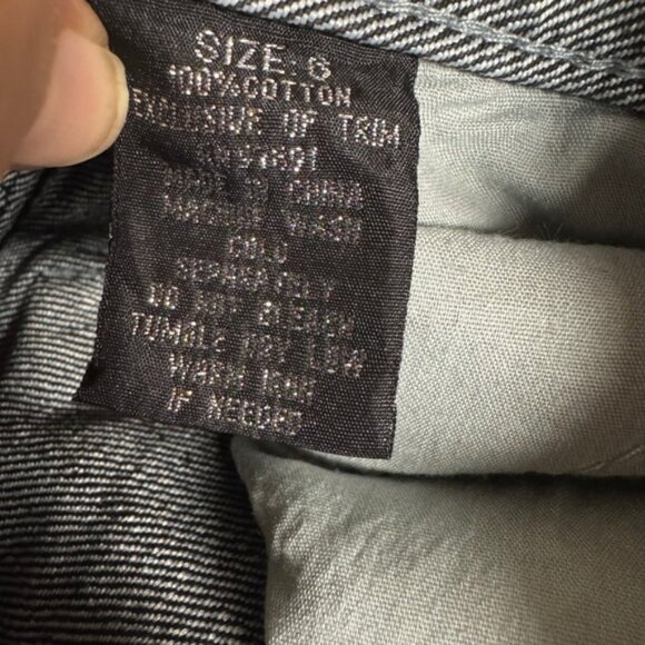 Old Skool Boys Jeans Size 5 Denim Pants with White Stitching - Picture 5 of 9